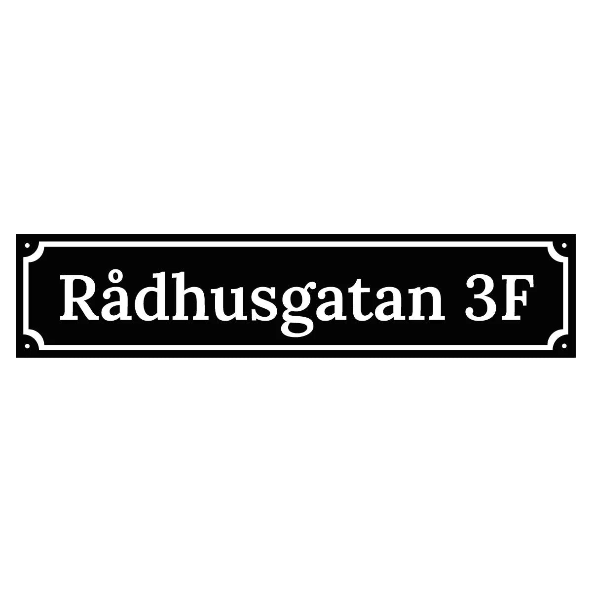 Gammaldags Husskyltar