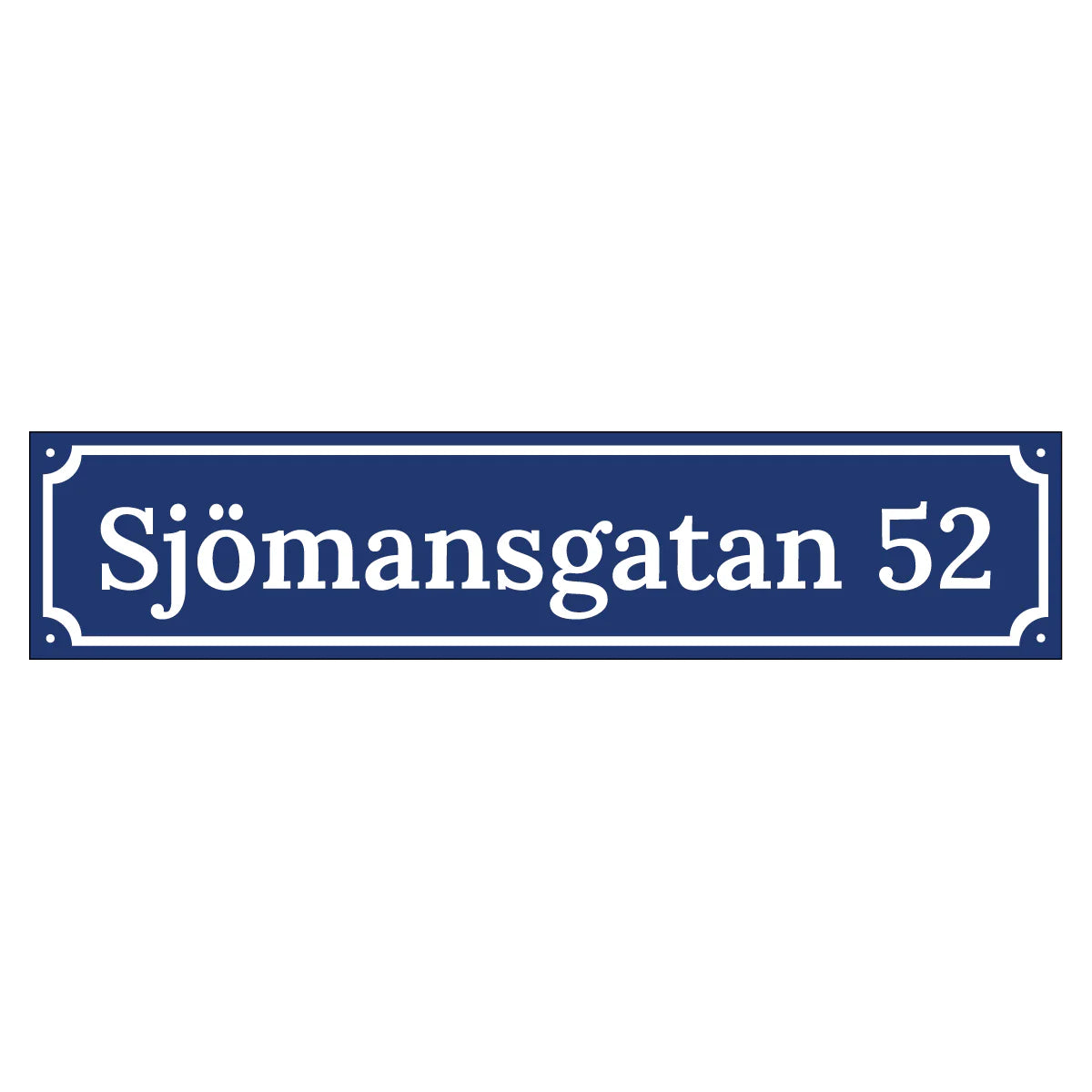Enradiga Husskyltar