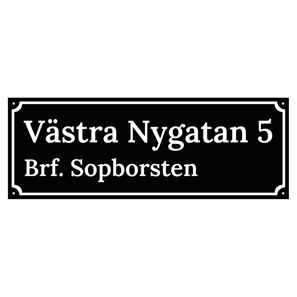 Kvartersskyltar
